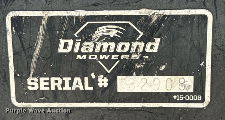 image for item DU9547 Diamond Mowers skid steer mulcher