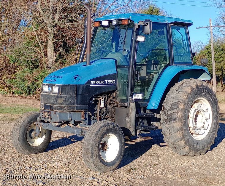 image for item DW0837 New Holland TS90 tractor