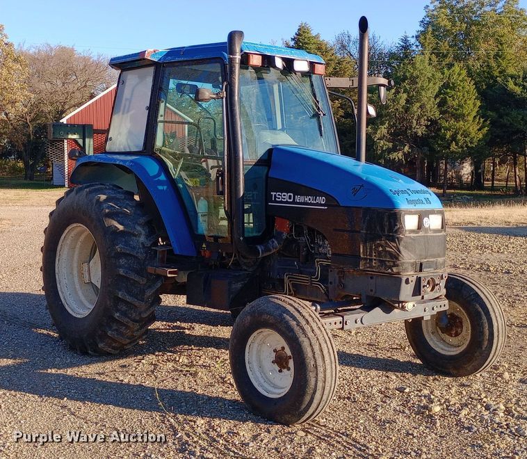 image for item DW0837 New Holland TS90 tractor