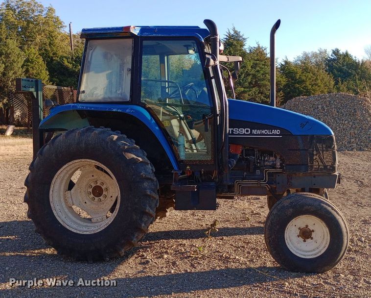 image for item DW0837 New Holland TS90 tractor