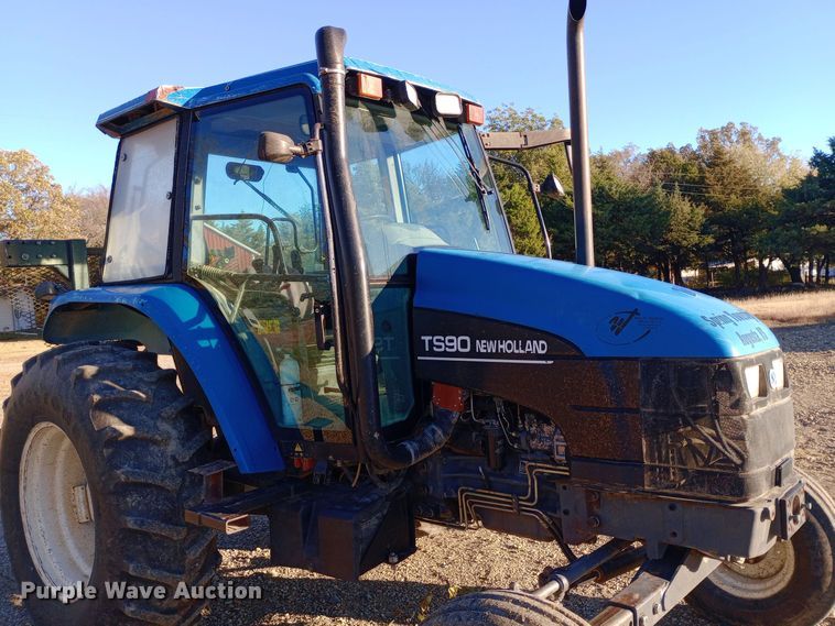 image for item DW0837 New Holland TS90 tractor