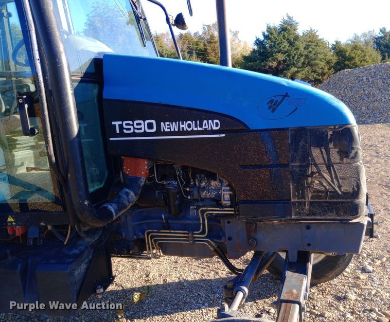 image for item DW0837 New Holland TS90 tractor