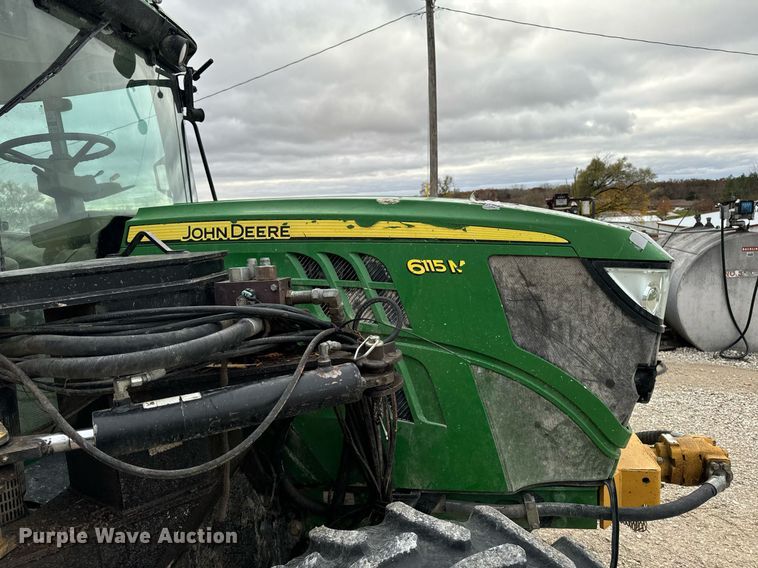image for item DW2372 2013 John Deere 6115M MFWD tractor