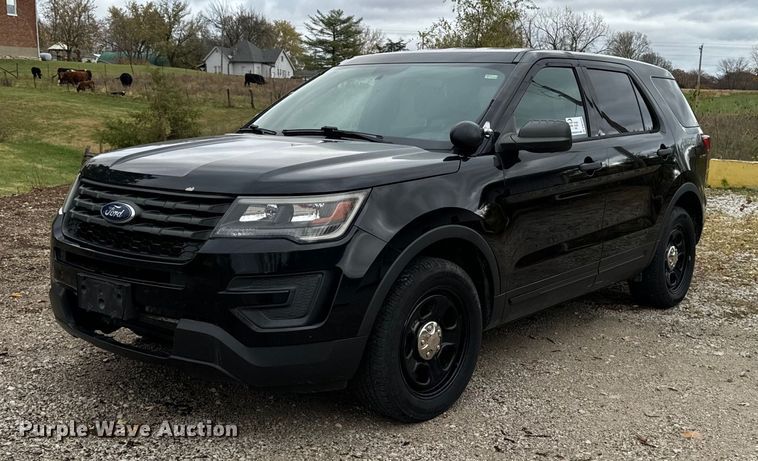 image for item DW2373 2017 Ford Explorer Police Interceptor SUV