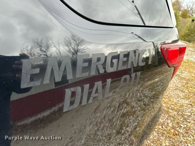 image for item DW2373 2017 Ford Explorer Police Interceptor SUV