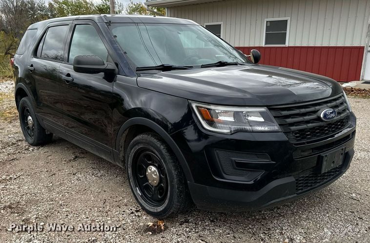 image for item DW2374 2016 Ford Explorer Police Interceptor SUV