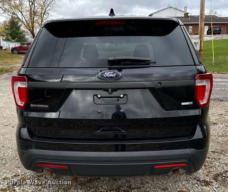 image for item DW2374 2016 Ford Explorer Police Interceptor SUV