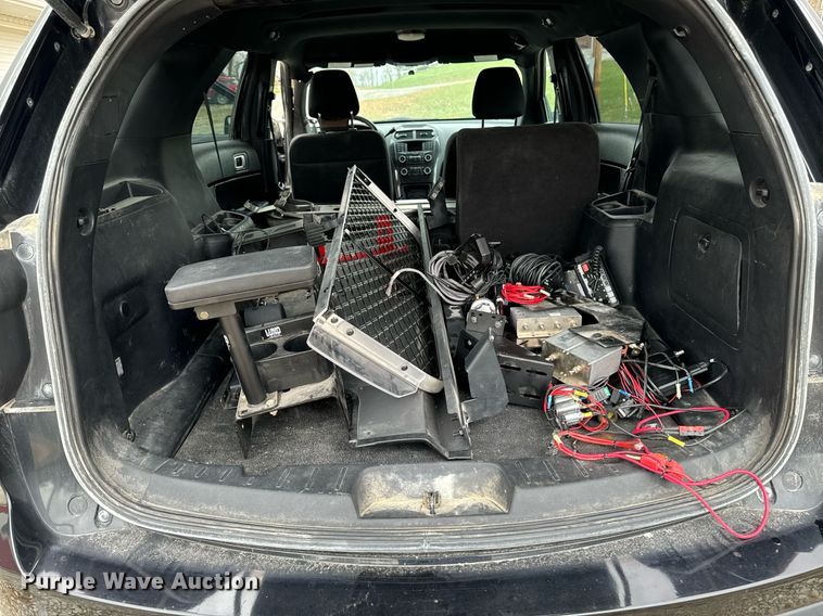 image for item DW2374 2016 Ford Explorer Police Interceptor SUV