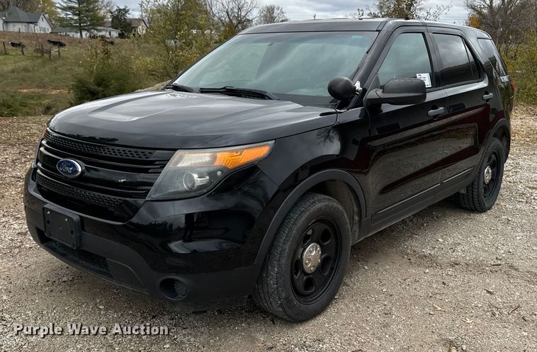 image for item DW2375 2014 Ford Explorer Police Interceptor SUV