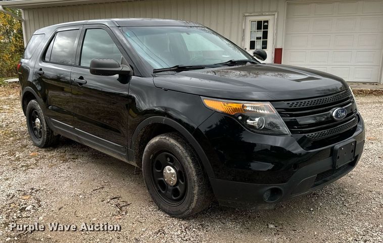 image for item DW2375 2014 Ford Explorer Police Interceptor SUV