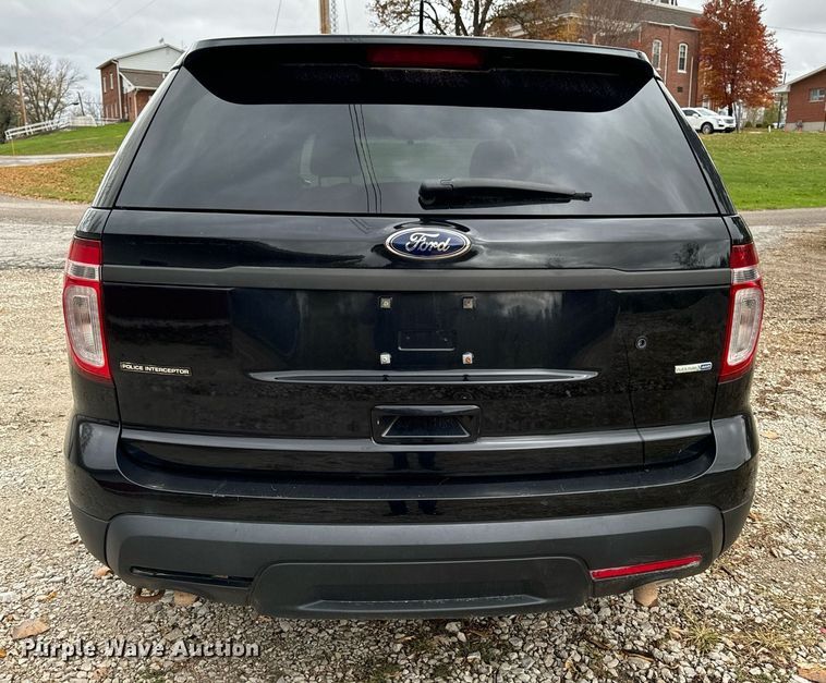 image for item DW2375 2014 Ford Explorer Police Interceptor SUV