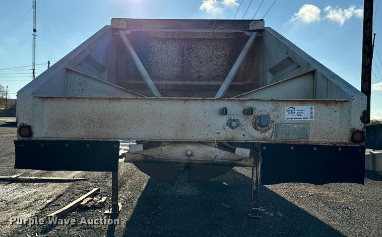 image for item DW2406 1996 Corn belt S-4202 bottom dump trailer