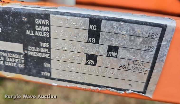 image for item DW3929 (4) arrow board trailers