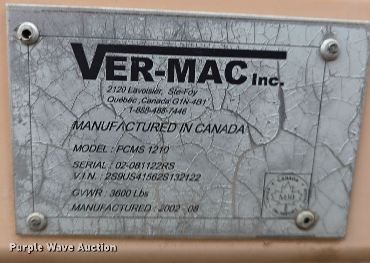 image for item DW3931 (3) Ver-Mac message board trailers