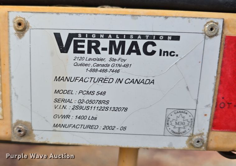 image for item DW3932 (3) Ver-Mac message board trailers