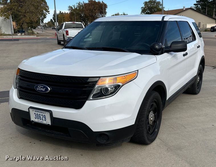 image for item DX3729 2013 Ford Explorer Police Interceptor SUV