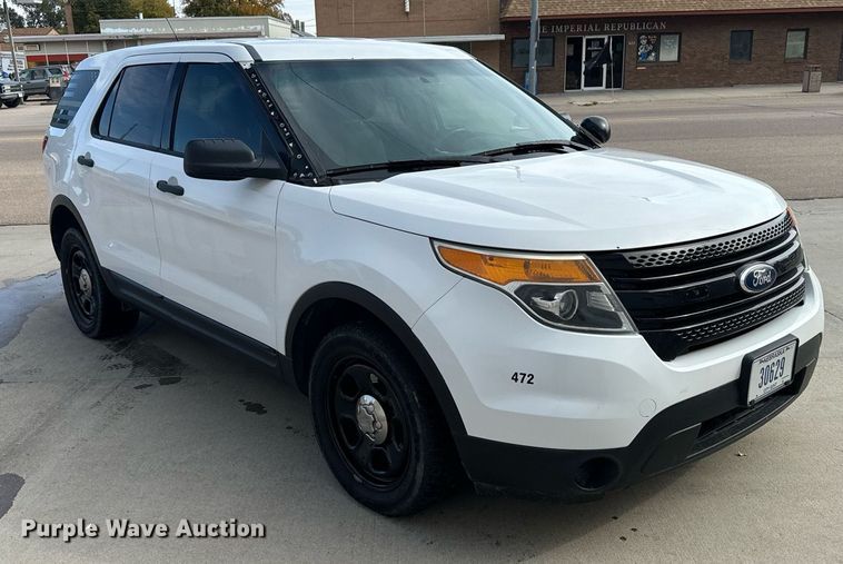 image for item DX3729 2013 Ford Explorer Police Interceptor SUV