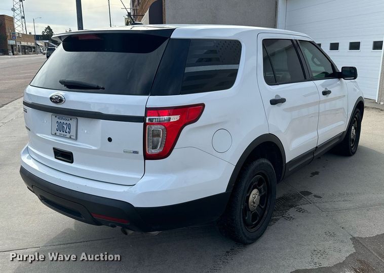 image for item DX3729 2013 Ford Explorer Police Interceptor SUV