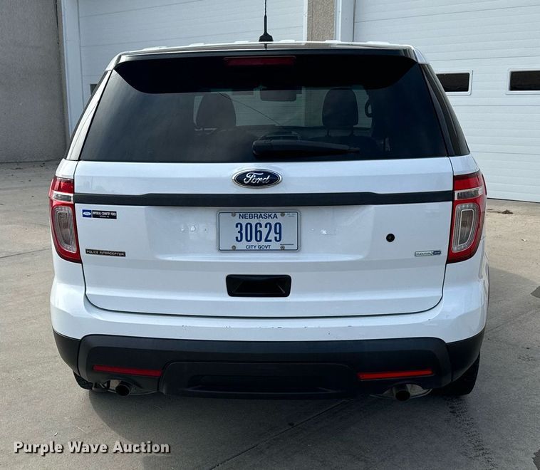 image for item DX3729 2013 Ford Explorer Police Interceptor SUV