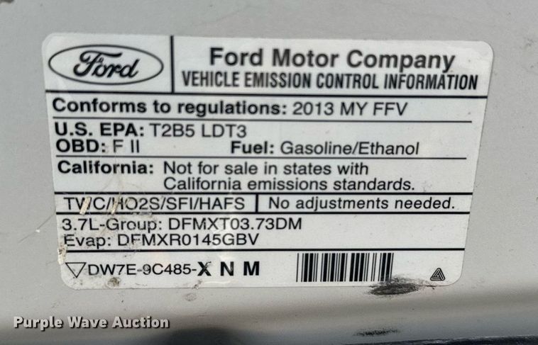 image for item DX3729 2013 Ford Explorer Police Interceptor SUV