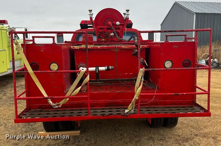 image for item DX3737 1985 Chevrolet K30 brush fire truck