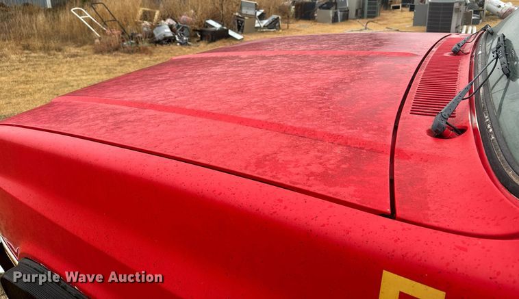 image for item DX3737 1985 Chevrolet K30 brush fire truck