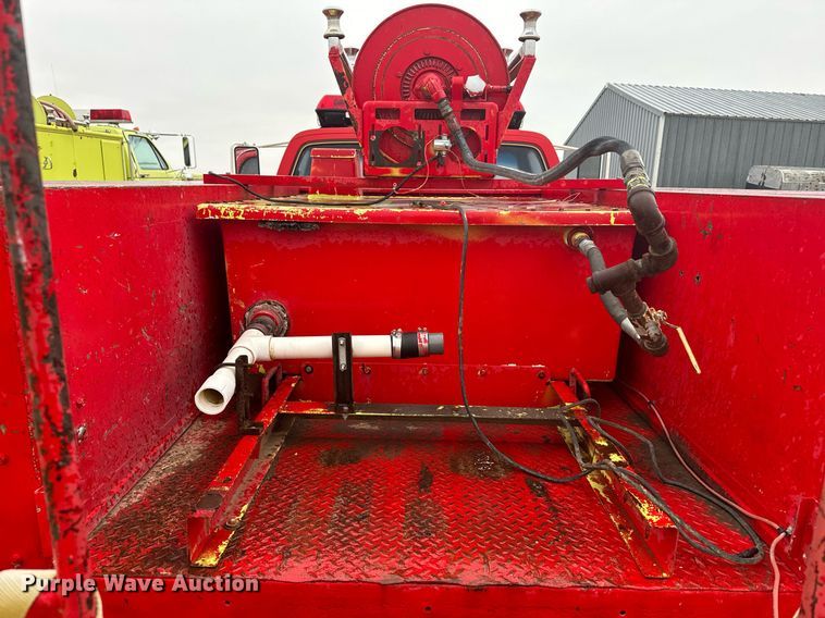 image for item DX3737 1985 Chevrolet K30 brush fire truck