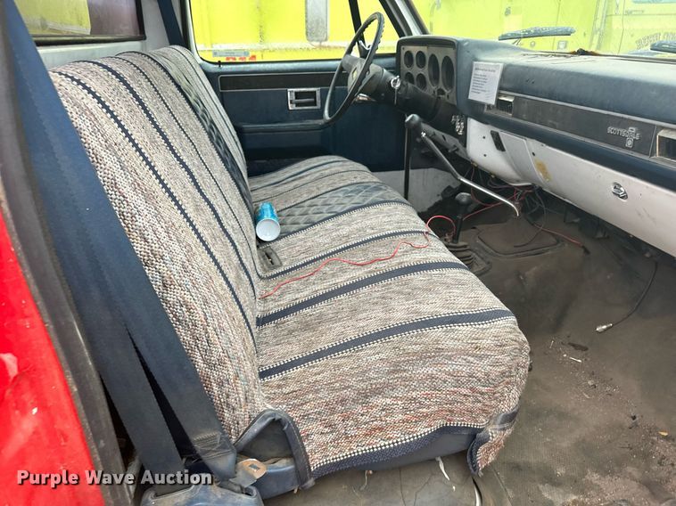 image for item DX3737 1985 Chevrolet K30 brush fire truck