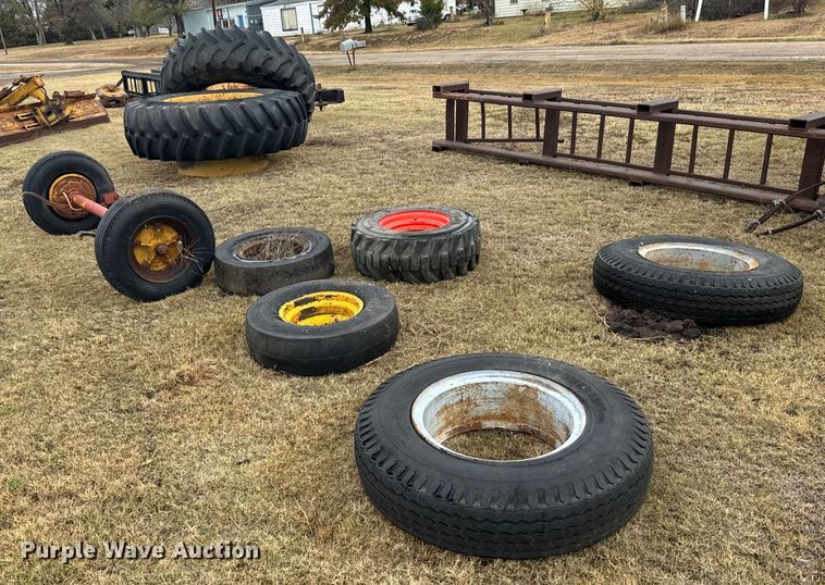 image for item DX3750 Tires and axle