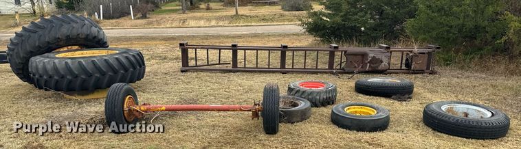 image for item DX3750 Tires and axle