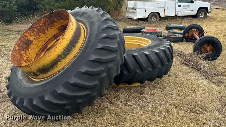 image for item DX3750 Tires and axle