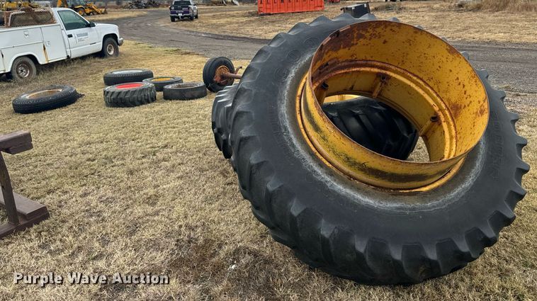 image for item DX3750 Tires and axle