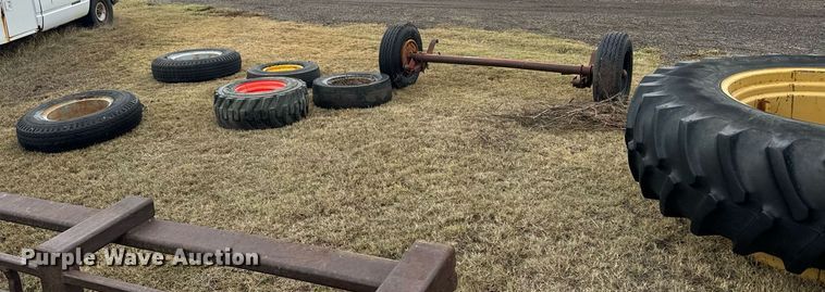 image for item DX3750 Tires and axle