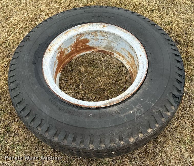 image for item DX3750 Tires and axle