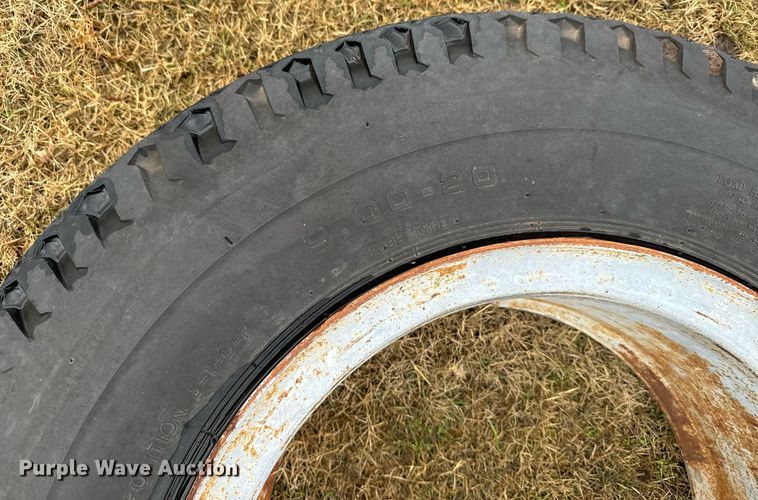 image for item DX3750 Tires and axle