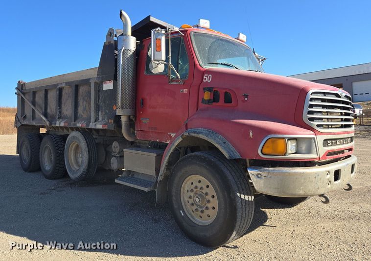 image for item EE7908 2005 Sterling L-Line dump truck