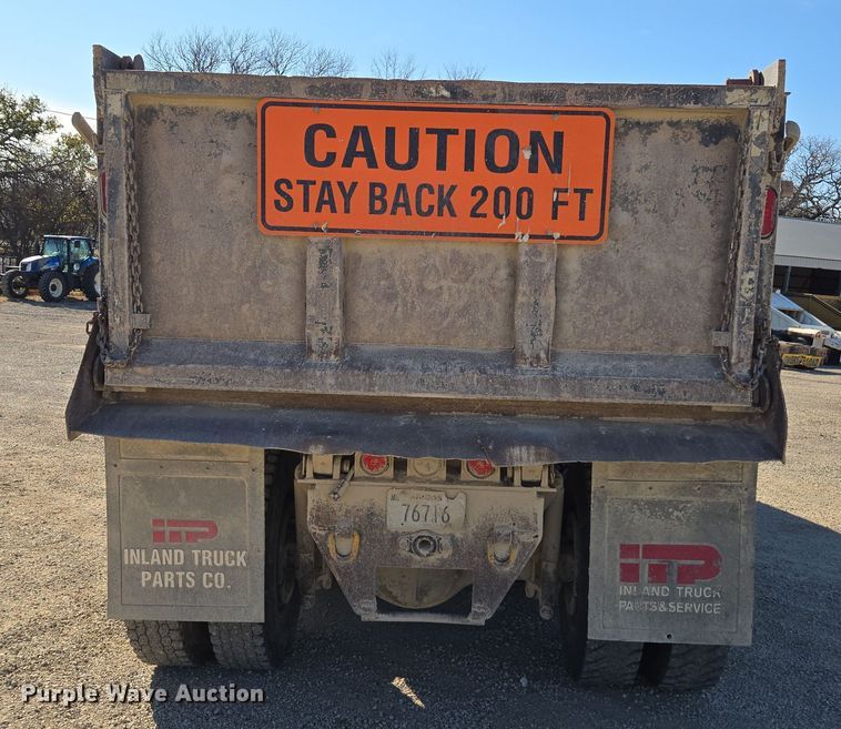 image for item EE7908 2005 Sterling L-Line dump truck