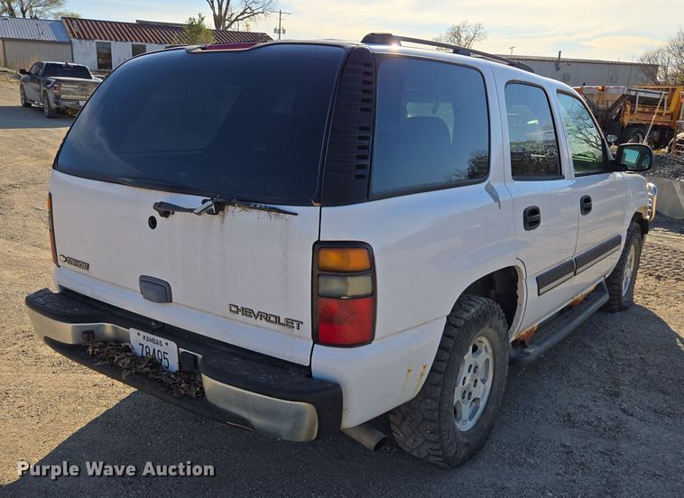 image for item EE7909 2005 Chevrolet Tahoe SUV