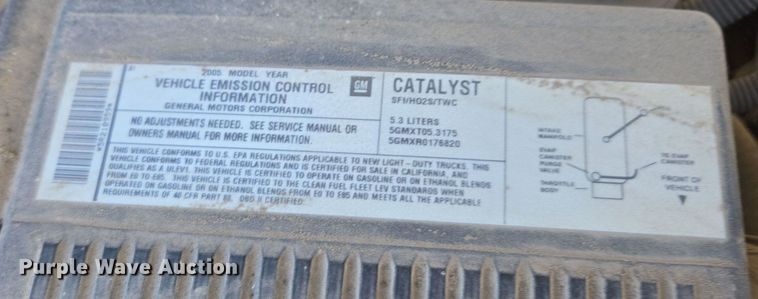 image for item EE7909 2005 Chevrolet Tahoe SUV