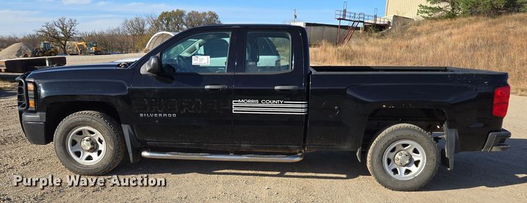 image for item EE7910 2015 Chevrolet Silverado 1500 Double Cab pickup truck