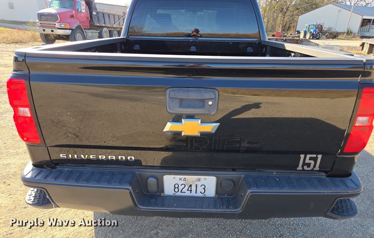 image for item EE7910 2015 Chevrolet Silverado 1500 Double Cab pickup truck