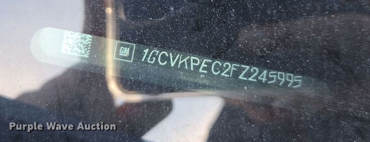 image for item EE7910 2015 Chevrolet Silverado 1500 Double Cab pickup truck