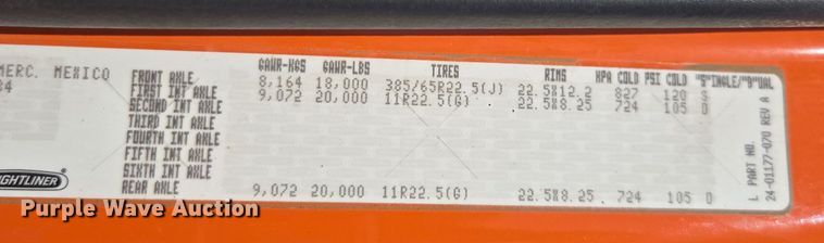 image for item EE7922 2010 Freightliner Business Class M2 dump truck