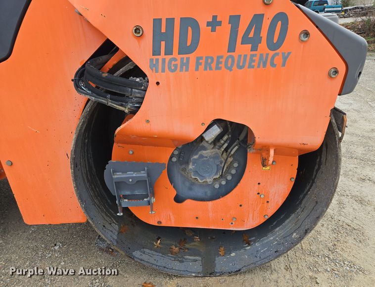 image for item EE8714 2011 Hamm HD140 double drum vibratory roller