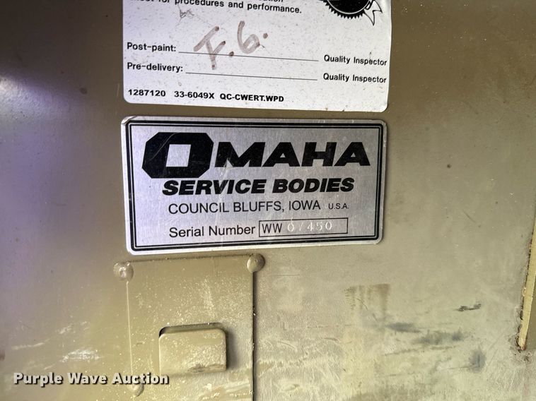 image for item EG0647 2011 Ford F450 Super Duty utility / service truck