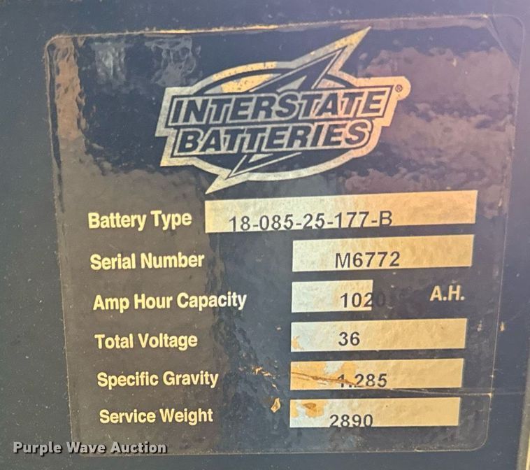 image for item EG6839 Caterpillar E5000-AC forklift