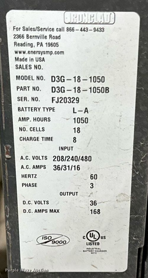 image for item EG6839 Caterpillar E5000-AC forklift