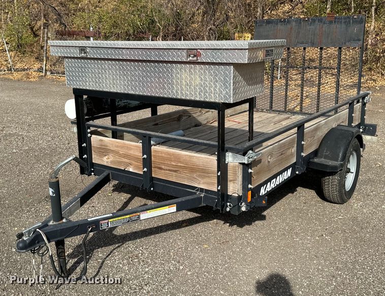 image for item EG6846 2018 Karavan utility trailer