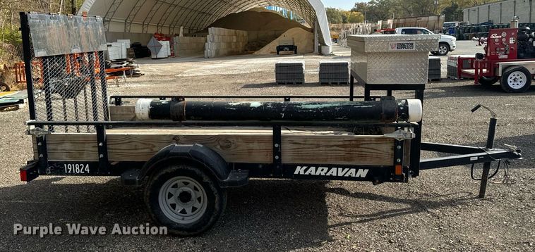 image for item EG6846 2018 Karavan utility trailer