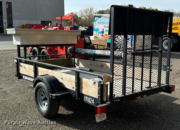 image for item EG6846 2018 Karavan utility trailer
